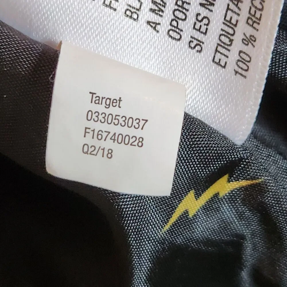 Genuine Kids by OshKosh‎ black Faux Leather Lined biker Jacket 12 months